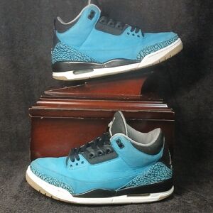 Air Jordan 3 Retro "POWDER BLUE" (2013)  Mens-10 100%AUTHENTIC!
